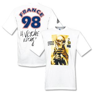 Special Editions Adidas France Winners Tee 1998