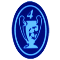  European Cup - 4 time winners patch