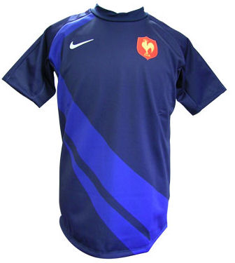 Special Editions Nike 08-09 France Rugby away shirt