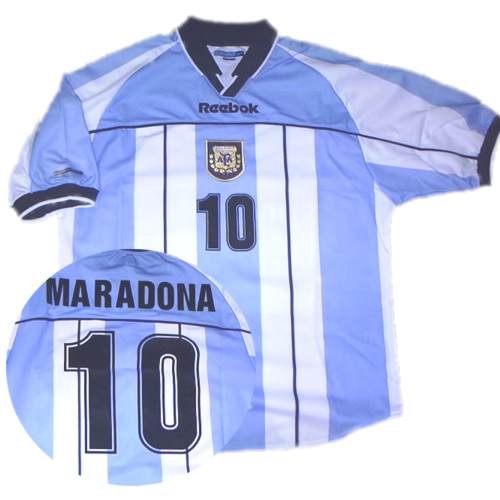 Special Editions Reebok Argentina home 2001 (Maradona 10)