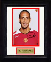  Rio Ferdinand Signed ReelPix