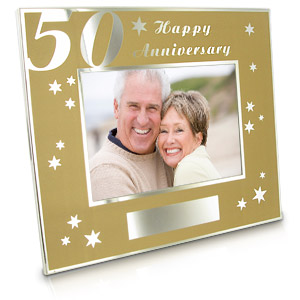 Moments 50th Anniversary Photo Frame