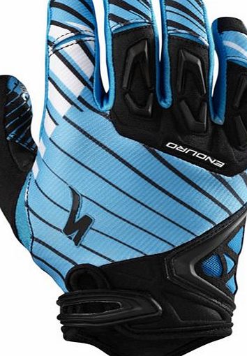 Specialized Enduro Gloves - Cyan/Black - XX Large