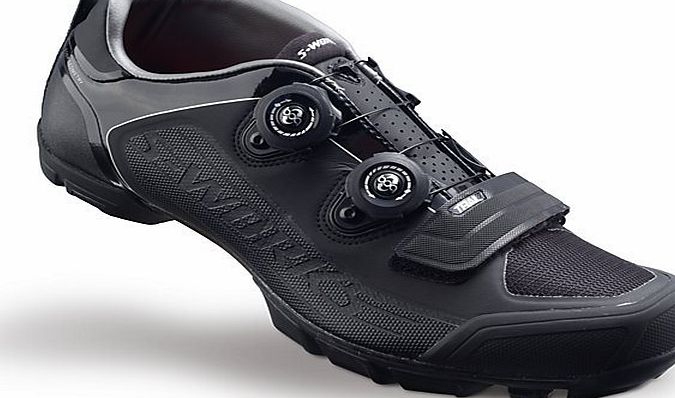 Specialized S Works Trail MTB Shoe Black/Black - 45