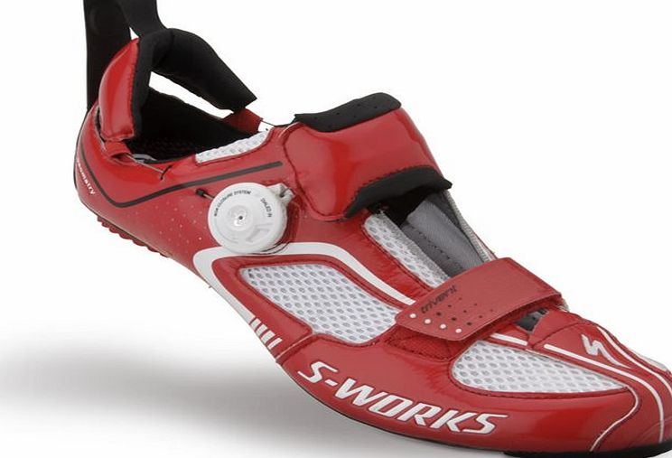 Specialized S-Works Trivent Road Shoe White/Red - 40