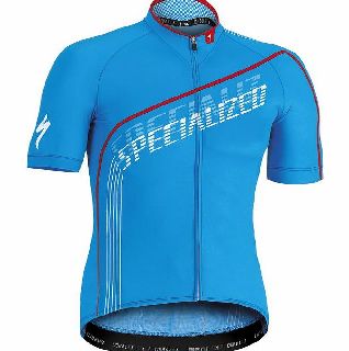 Specialized SL Expert Short Sleeve Jersey in Cyan