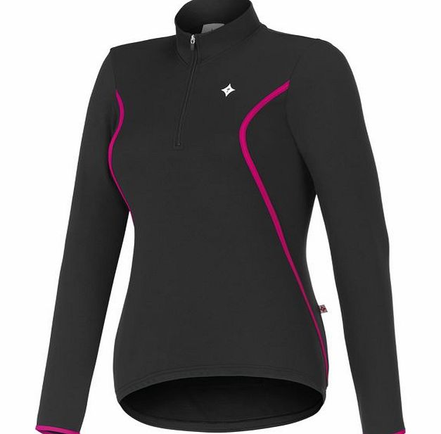 Specialized Womens Solid Long Sleeve Jersey Black