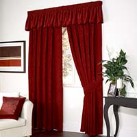 Spectrum Pelmet Red 155 to 206cm