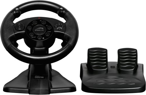 Speedlink DARKFIRE Racing Wheel - Black (PS3/PC)