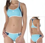 Speedo adidas Womens Inspire Bikini Zenith/Lake Blue