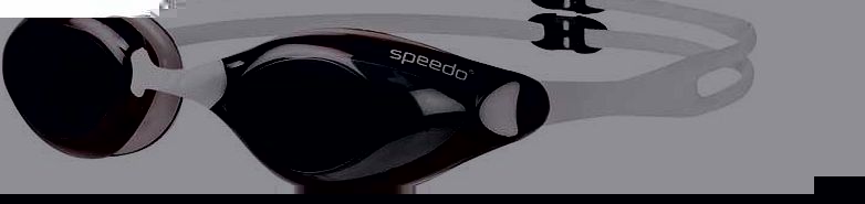 Speedo Adult Aquapulse Goggles - White and Grey