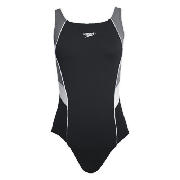 Speedo Endurance   Rush Black One Piece 34