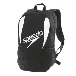 Speedo Essentials Rucksack - Black and White