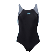 speedo Flex 1Piece Swimsuit Black/Grey