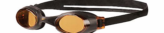 Speedo Rapide Goggles, Black/Amber
