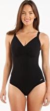 Speedo, 1295[^]236451 Sculpture Watergem Adjustable One Piece - Black