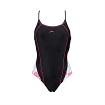 speedo Sharp 1Piece Swimsuit Blk/Pink