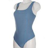 Speedo Slazenger Basic Suit Ladies Ocean Blue 12