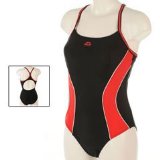 Speedo Slazenger X Back Suit Ladies Black 14