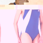 Speedo Womens Endurance  Spark Splice Powerback Swimsuit Blue/White