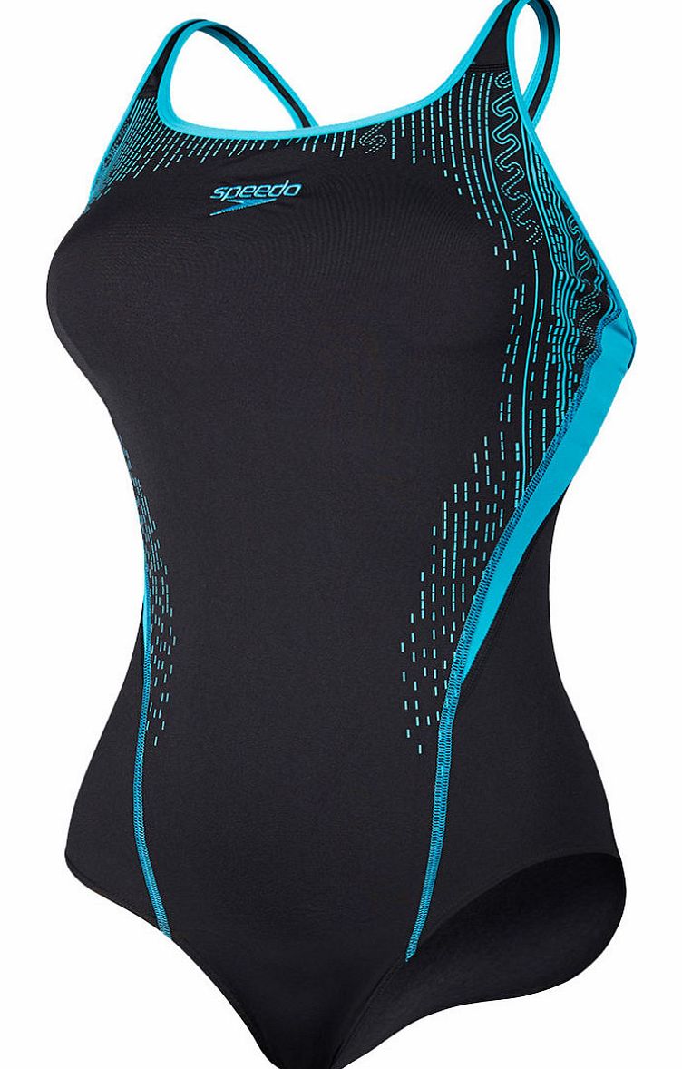 Speedo Womens Fit Kickback Swimsuit SS15