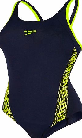 Speedo Womens Monogram Muscleback Swimsuit AW15