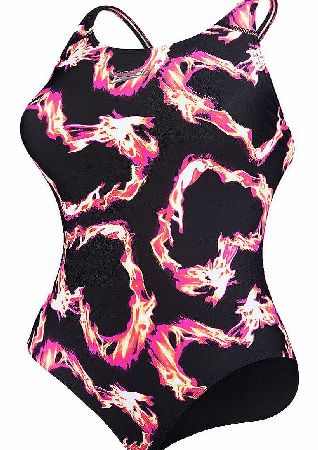 Speedo Womens Powerback Swimsuit SS15 Adult