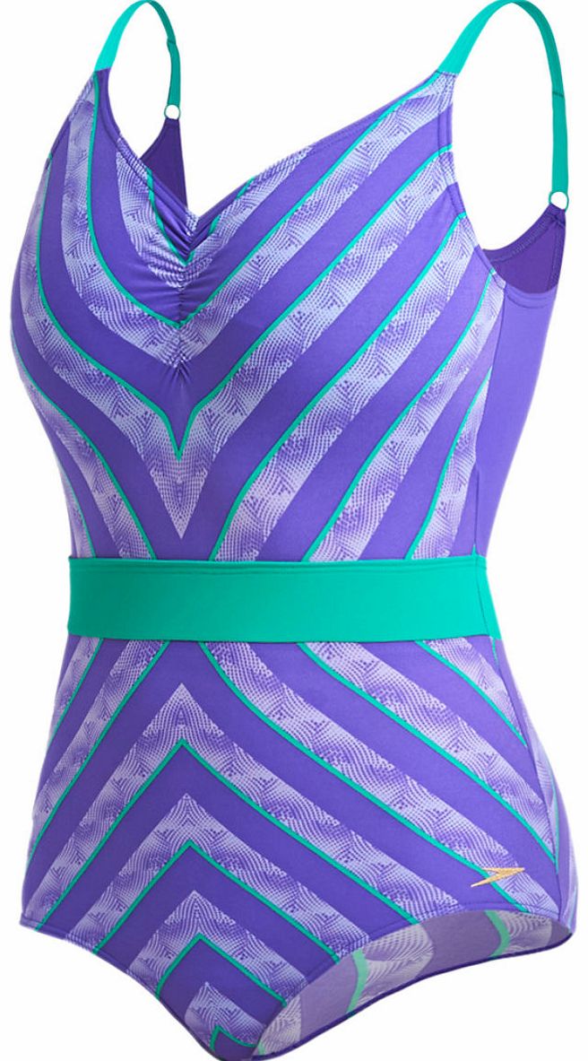 Speedo Womens Speedosculpture Aurapool Swimsuit