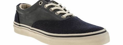 sperry Navy Striper Cvo Wool Shoes