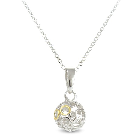 Sphere of Life Cute Eternity Necklace