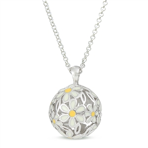 Sphere of Life Daisy Necklace
