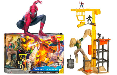 Spider-Man 3 - Webworld Final Battle Playset