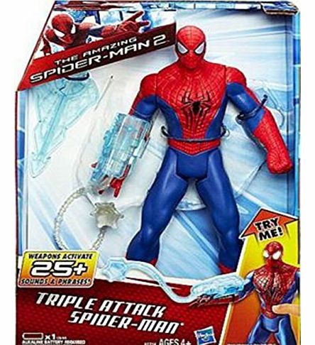 Amazing Spiderman 2 Triple Attack 10 Inch Figure 25+ Sounds