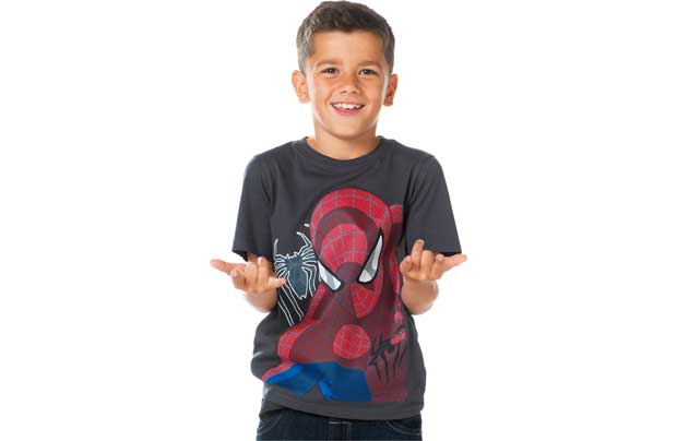 Spider-Man Boys Black T-Shirt - 9-10 Years