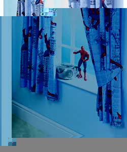 Spider-Man Gravity Pair of 66 x 54in Curtains