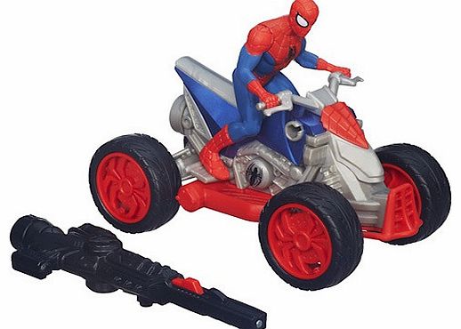 Spider-Man Marvel Ultimate Spider-Man Blast N Go ATV Quad