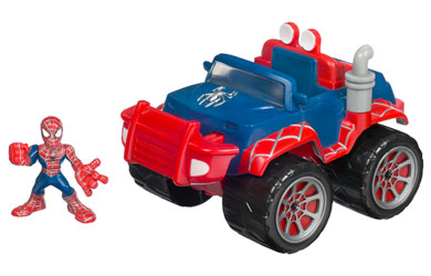 spider-man Super Hero Squad Battle Truck
