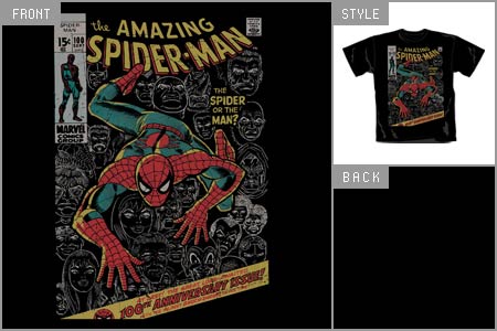Spiderman (100th Anniversary) T-shirt cid_3878TSB