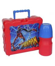 Spiderman 3D Lunchbox & Flask