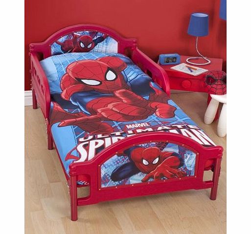 Spiderman 4 in 1 Ultimate City Junior Bundle Bed Set (Duvet, Pillow, Covers)