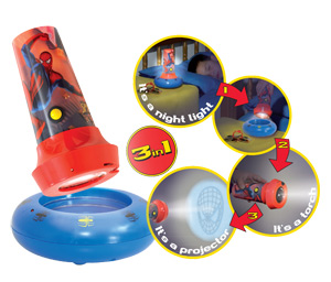spiderman Classic Go Glow Light and Projector