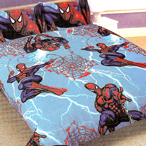 Spiderman Double Duvet - Lightning