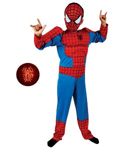 Spiderman Fibre Optic Suit 5 to 7 Years