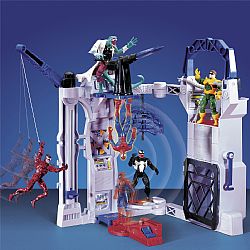 Spiderman Flip n Trap Playset