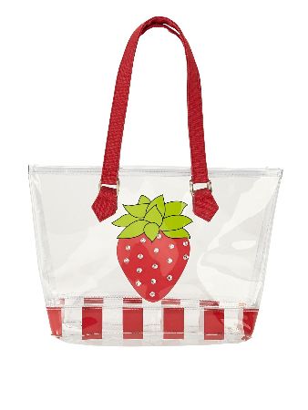 Spiderman Girls Strawberry Beach Bag