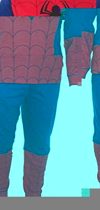 Spiderman Pyjamas Novelty Dress Up Pyjama Set Spidey Pjs (3-4 Years)