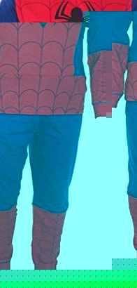 Spiderman Pyjamas Novelty Dress Up Pyjama Set Spidey Pjs (3-4 Years)