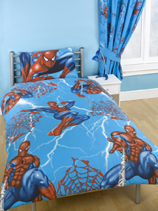 spiderman Rotary Single Duvet Cover Set