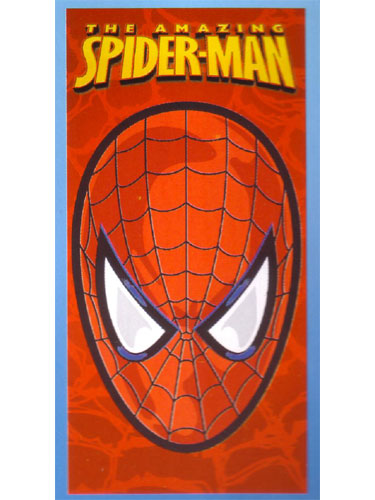 Spiderman Towel and#39;Headand39; Design