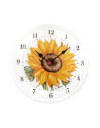 Sunflower Ceramic Wall Clock